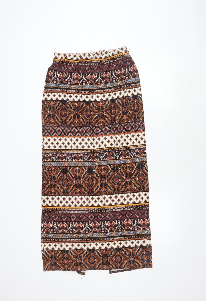 Wallis Women's Multicoloured Geometric Skirt