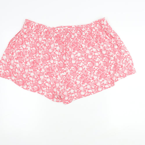 Marks and Spencer Women's Pink Floral Shorts