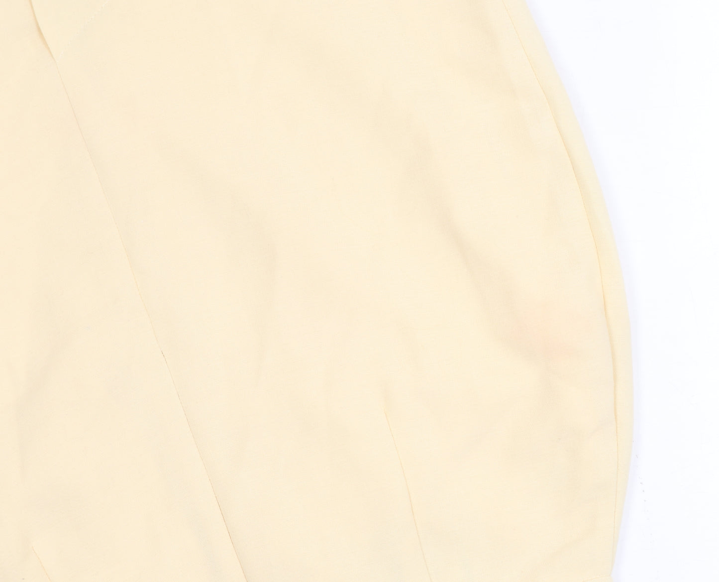 Wallis Women Beige Knee Length Pencil Skirt Size 16