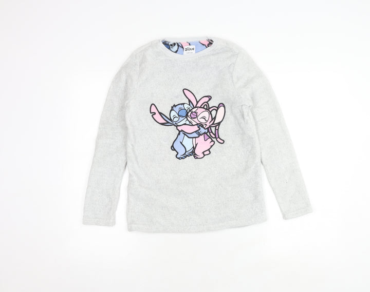 Disney Girls Grey Stitch Pyjama Top 11-12 Years