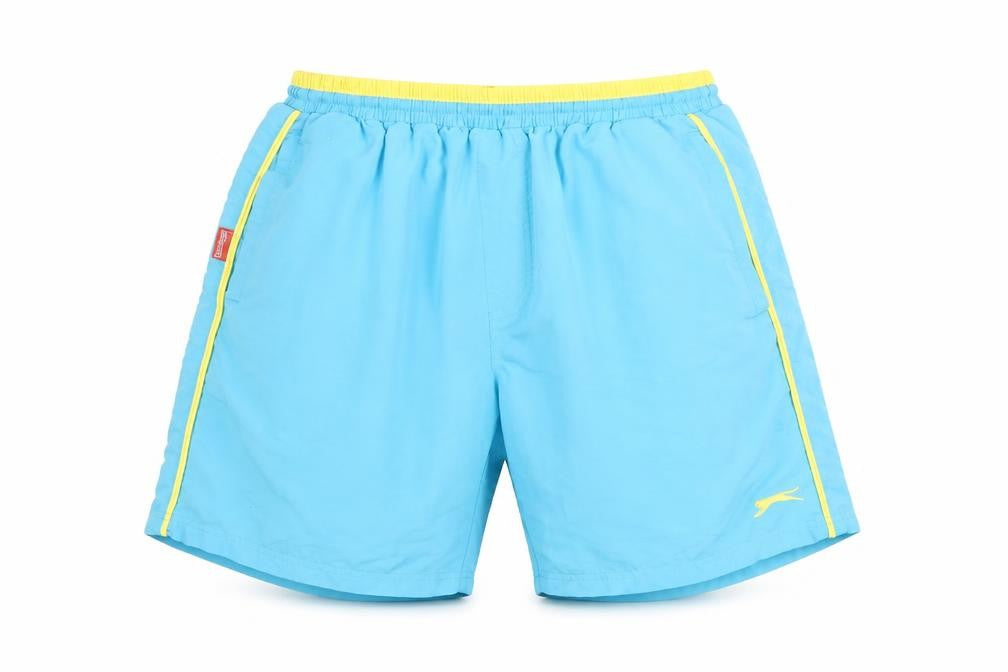 Slazenger Men's Blue Swim Shorts S - Elastic Waist