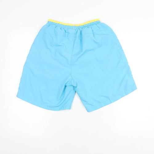 Slazenger Men's Blue Swim Shorts S - Elastic Waist