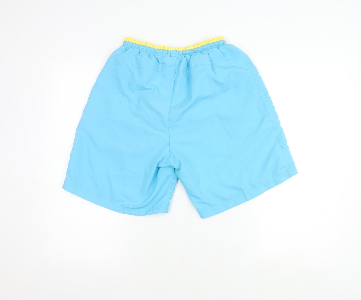 Slazenger Men's Blue Swim Shorts S - Elastic Waist