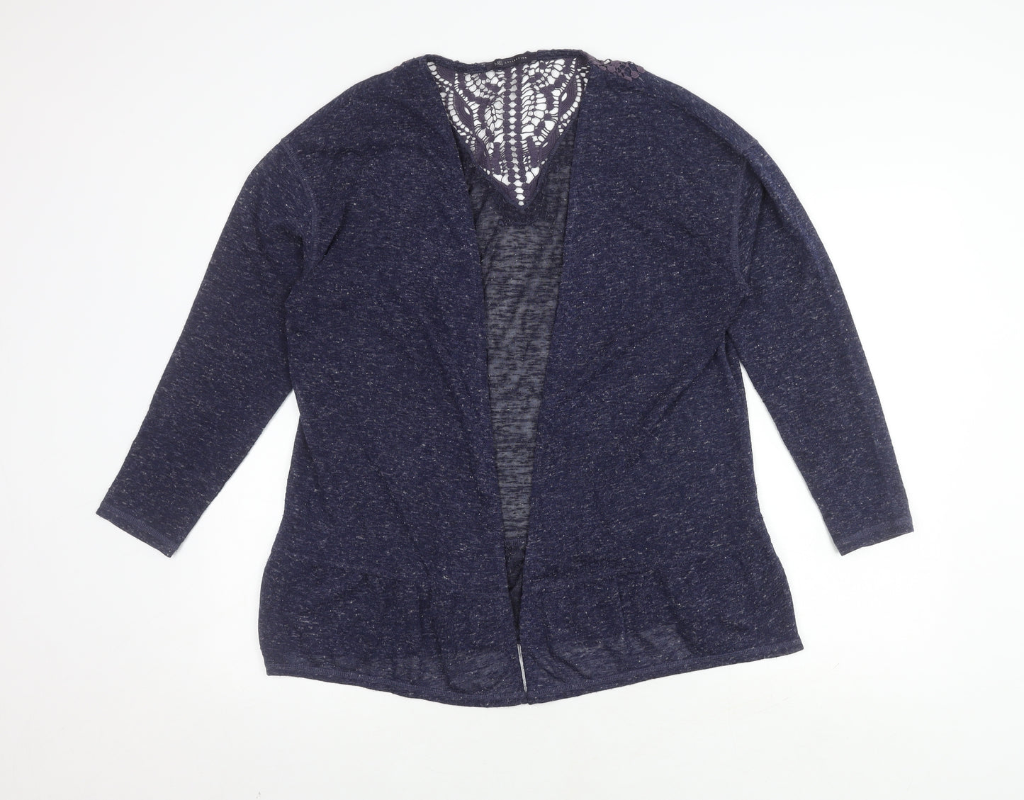 Marks and Spencer Women’s Cardigan Blue Size 16