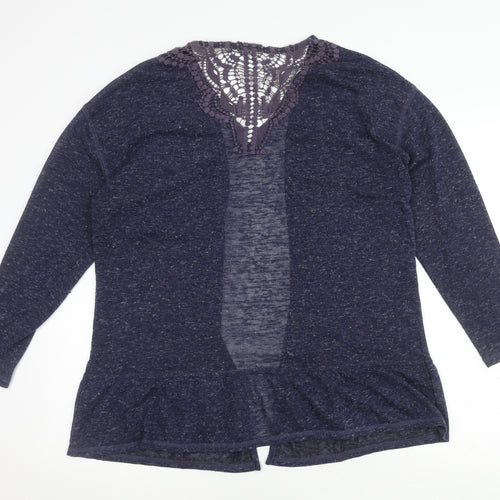 Marks and Spencer Women’s Cardigan Blue Size 16
