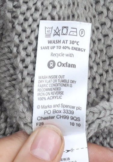 Marks and Spencer Women’s Grey Cardigan Size 16