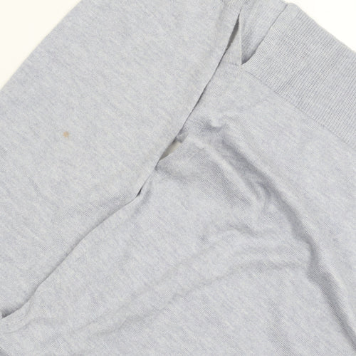 MNG Women’s Grey V-Neck Pullover Jumper Size 12