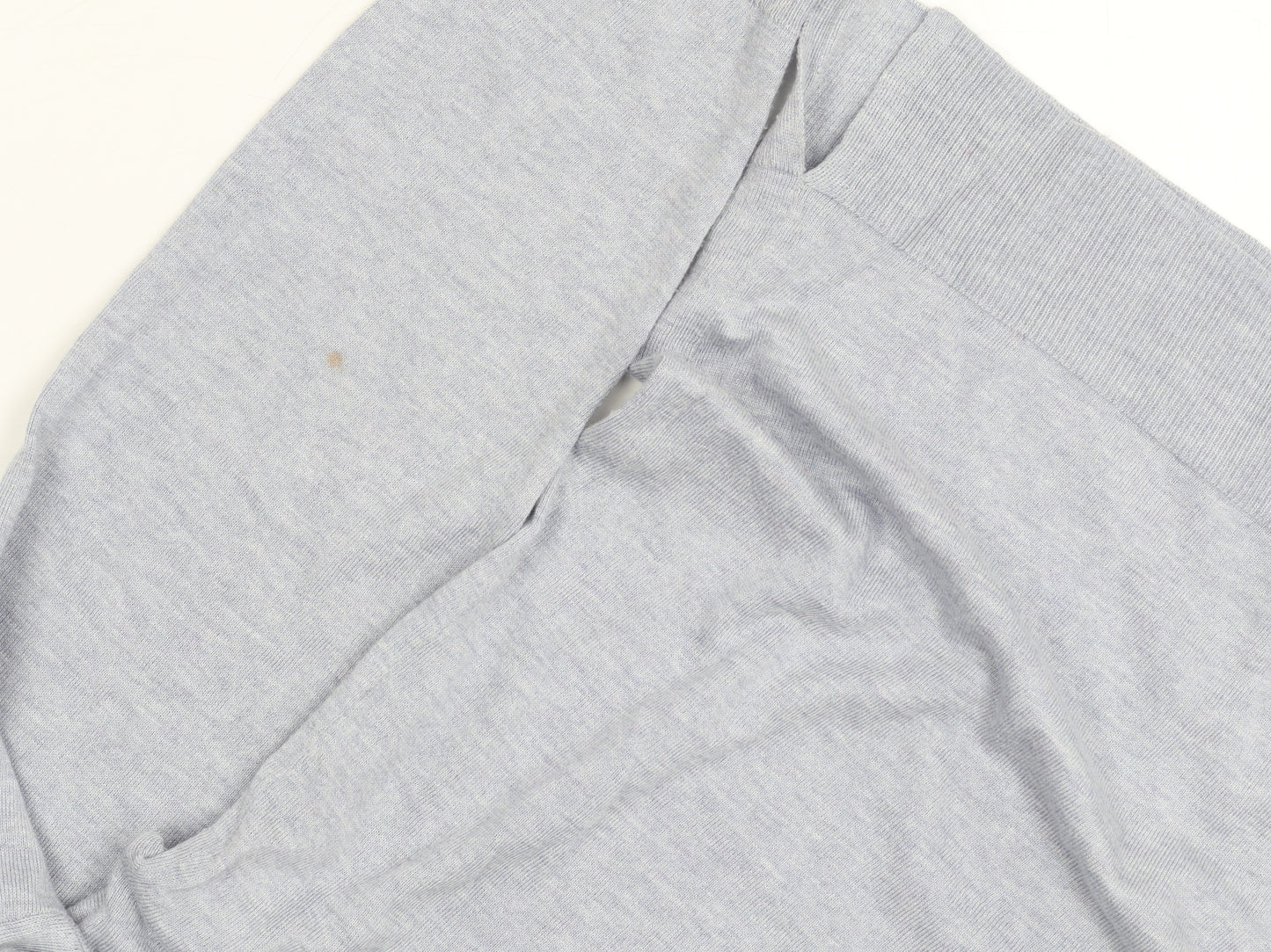 MNG Women’s Grey V-Neck Pullover Jumper Size 12