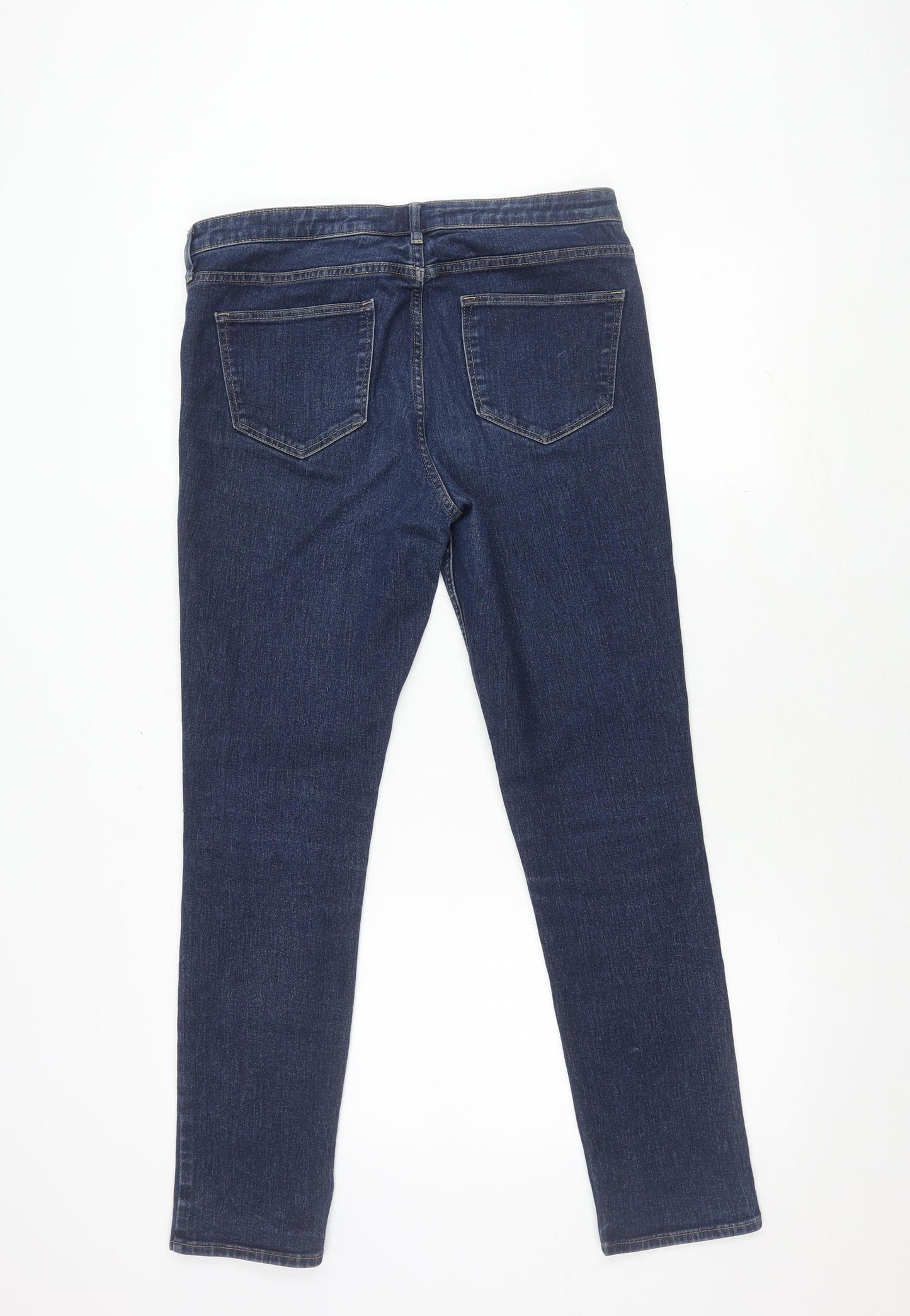 H&M Women's Blue Ankle Jeans Size 12