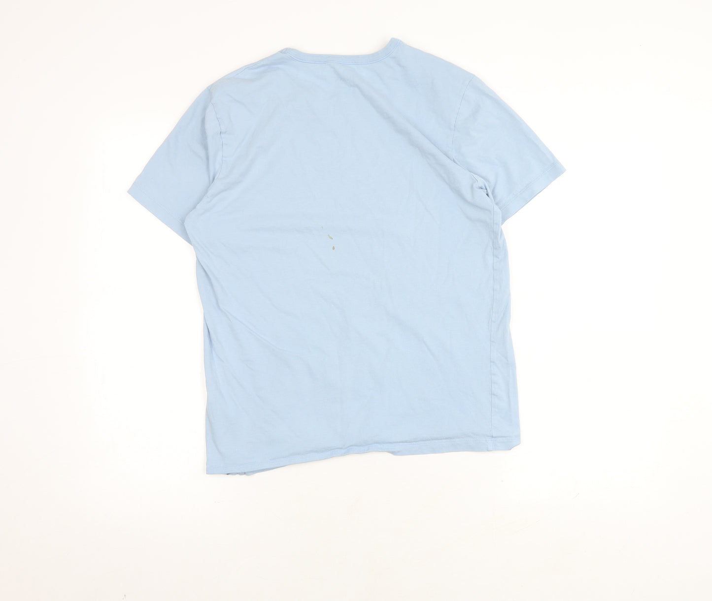 Hugo Boss Unisex Blue T-Shirt, Size M, Cotton, Casual