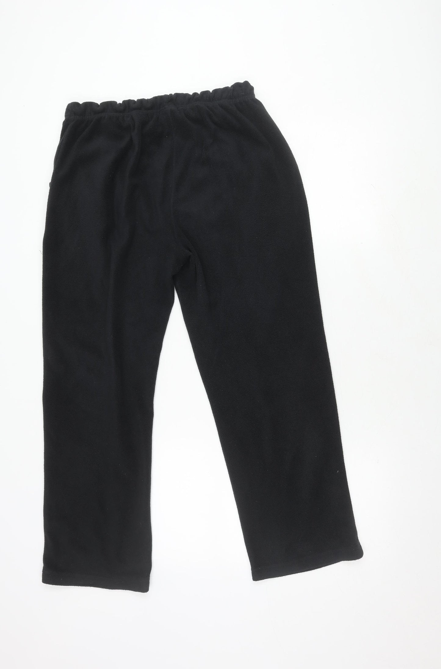 Damart Women's Black Elastic Waist Joggers, Size M