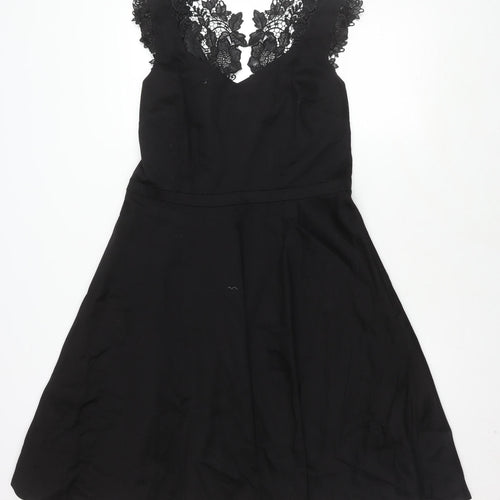 Preen Edition Black Lace Women Sleeveless Dress Size 16