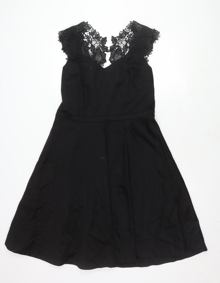 Preen Edition Black Lace Women Sleeveless Dress Size 16