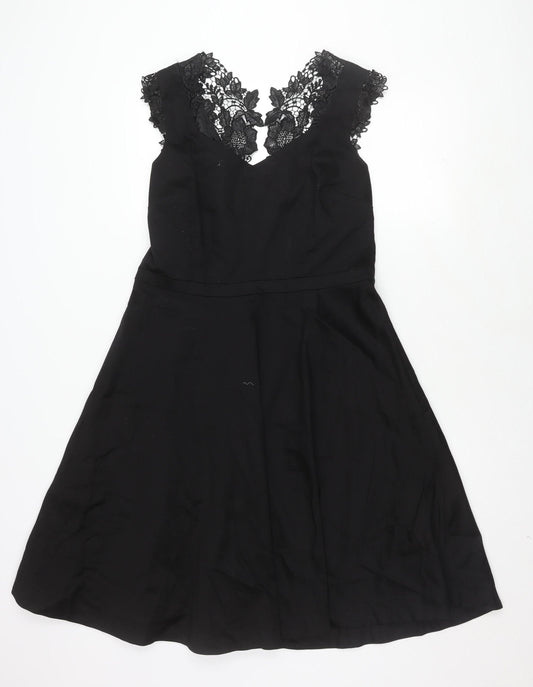 Preen Edition Black Lace Women Sleeveless Dress Size 16