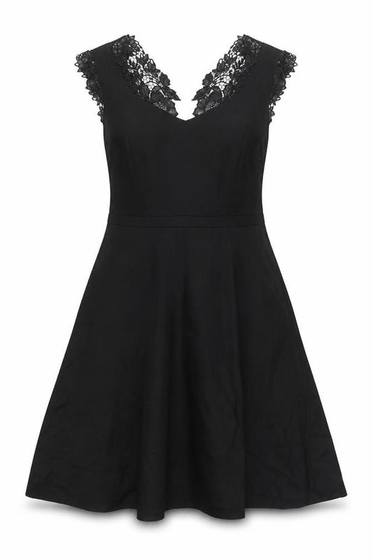 Preen Edition Black Lace Women Sleeveless Dress Size 16