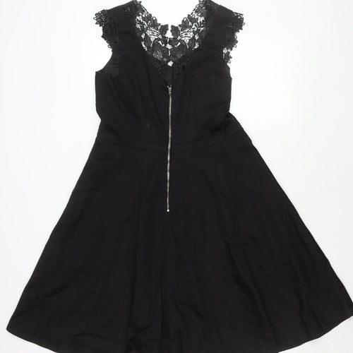 Preen Edition Black Lace Women Sleeveless Dress Size 16