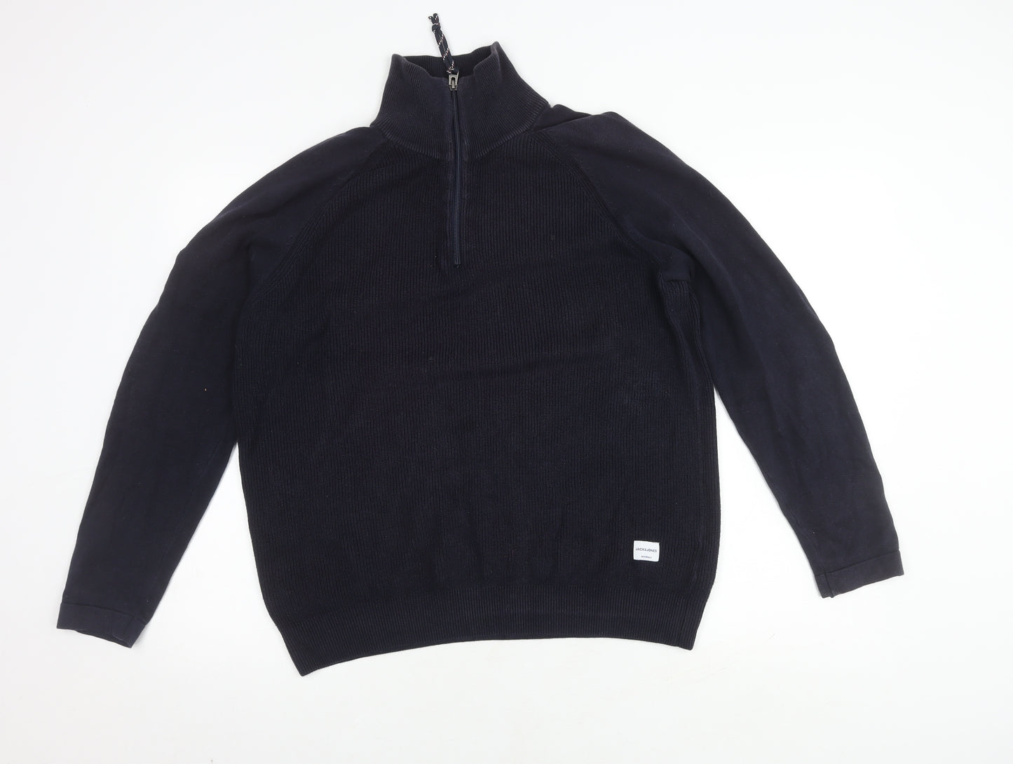 Jack & Jones Men's Blue Pullover Sweatshirt M