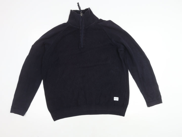 Jack & Jones Men's Blue Pullover Sweatshirt M