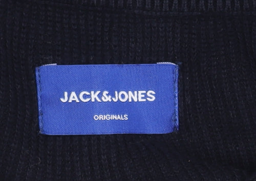 Jack & Jones Men's Blue Pullover Sweatshirt M
