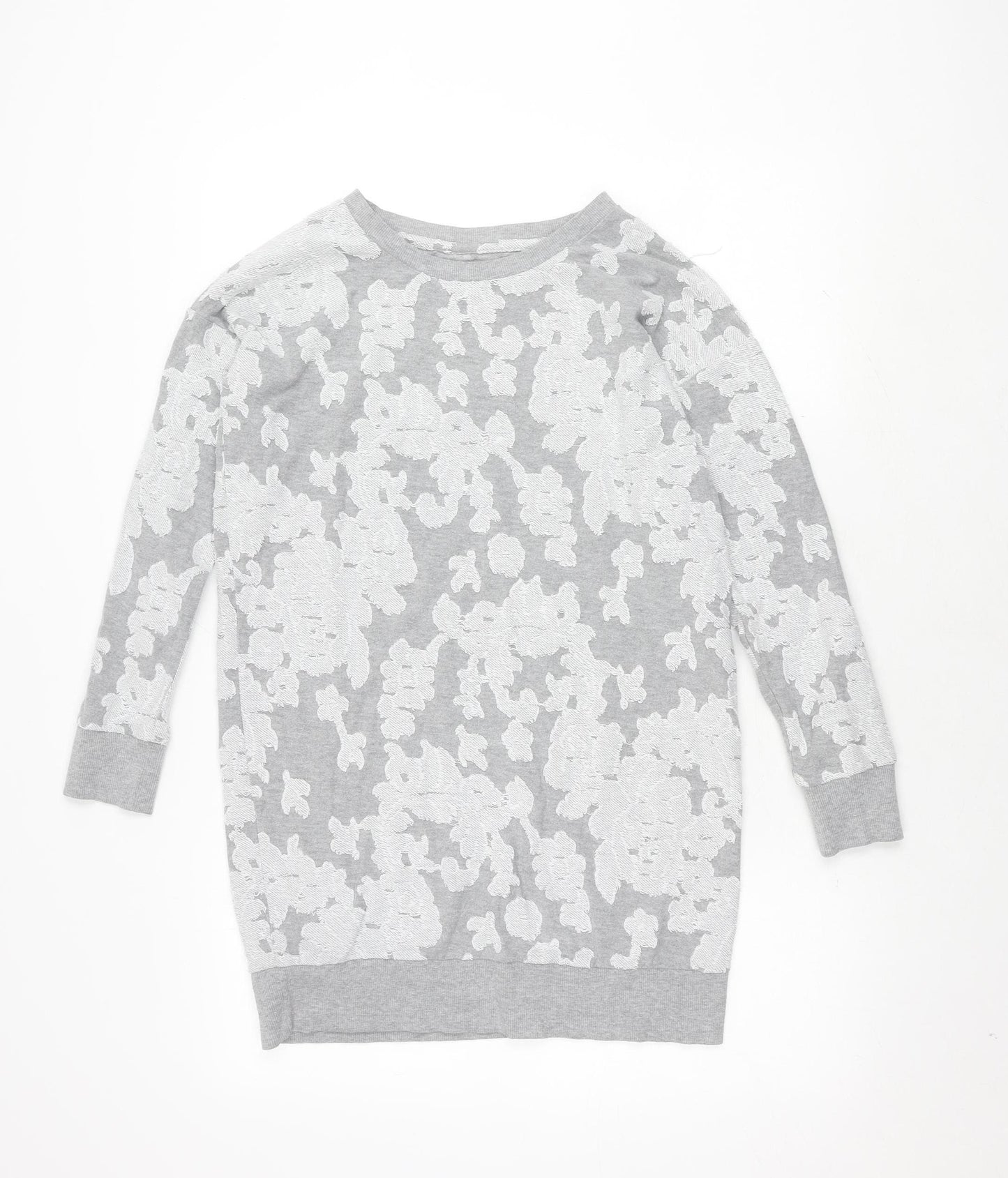 Next Women's Grey Petite Long Sleeve Jumper
