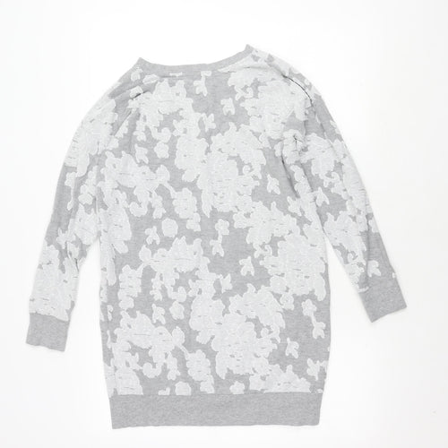 Next Women's Grey Petite Long Sleeve Jumper
