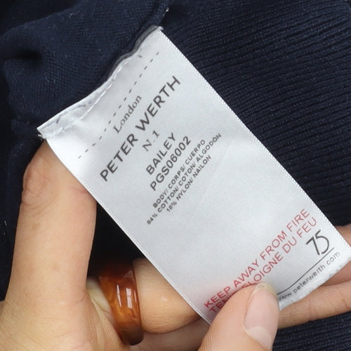 Peter Werth Men's Black M Pullover Jumper