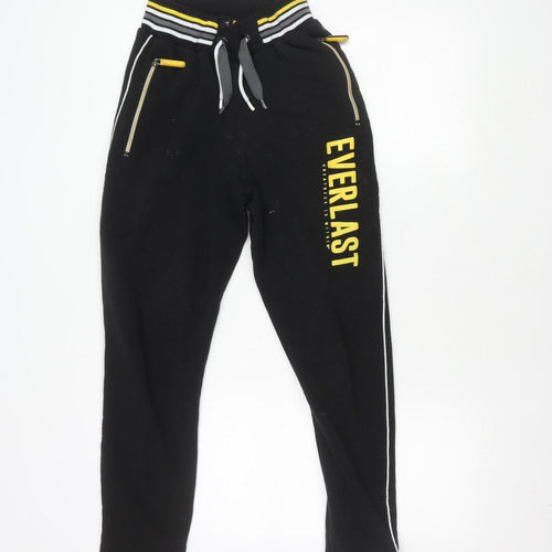 Everlast Men's Black Jogger Trousers Size S
