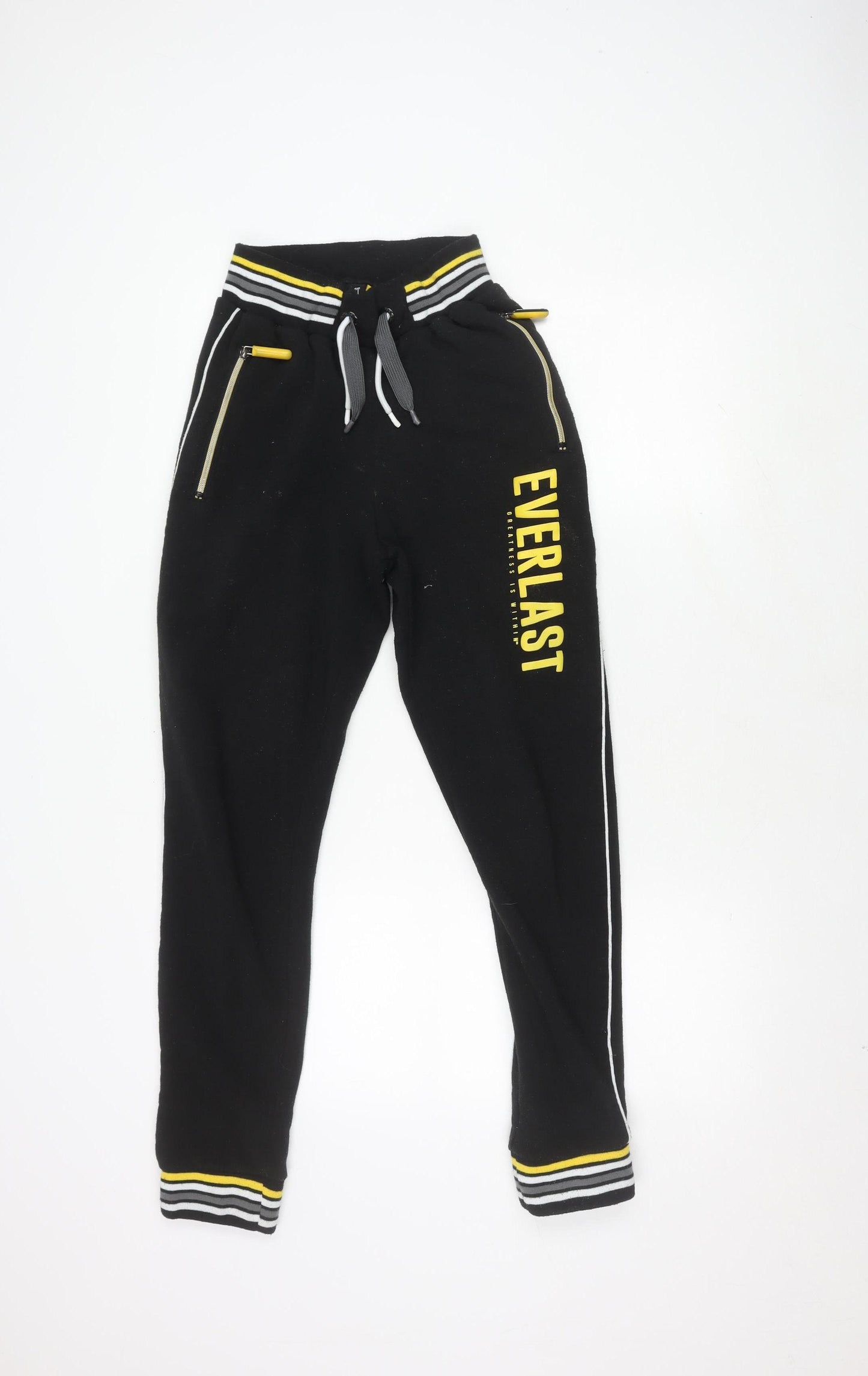 Everlast Men's Black Jogger Trousers Size S