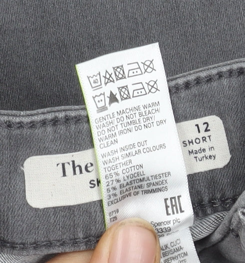 Marks and Spencer Grey Skinny Jeans Size 12
