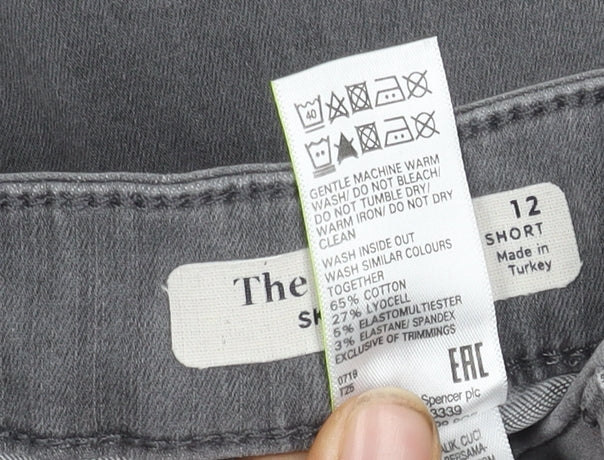 Marks and Spencer Grey Skinny Jeans Size 12