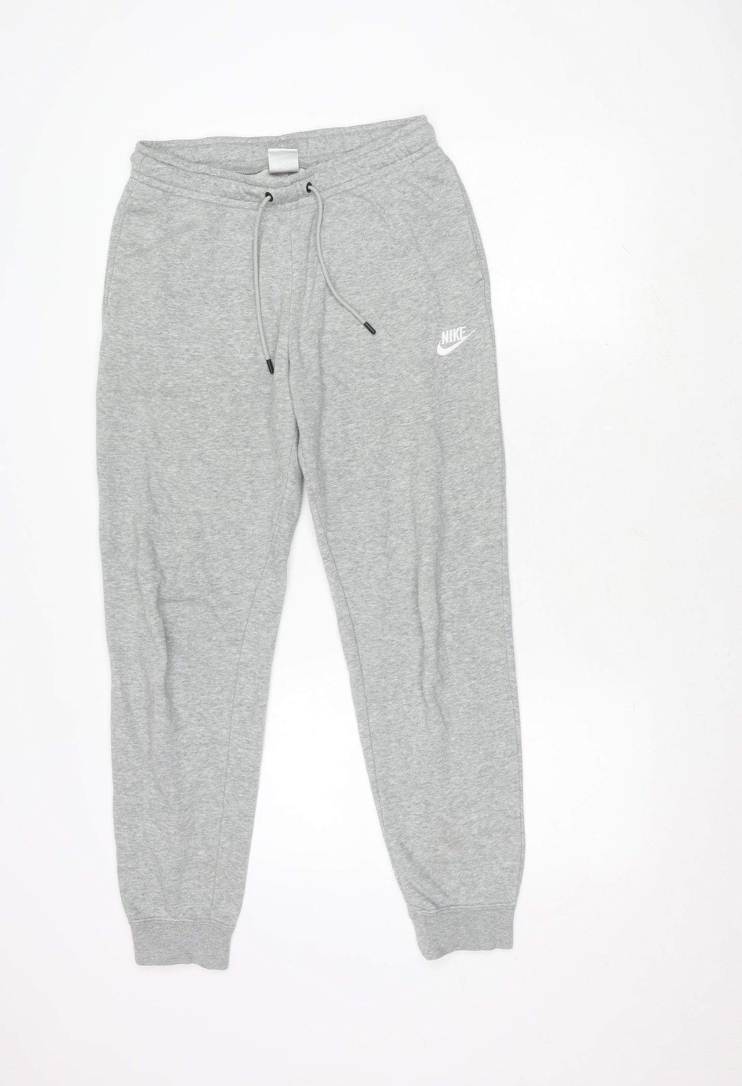 Nike Men's Grey Jogger Trousers, Small, Drawstring, Sporty
