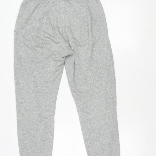 Nike Men's Grey Jogger Trousers, Small, Drawstring, Sporty