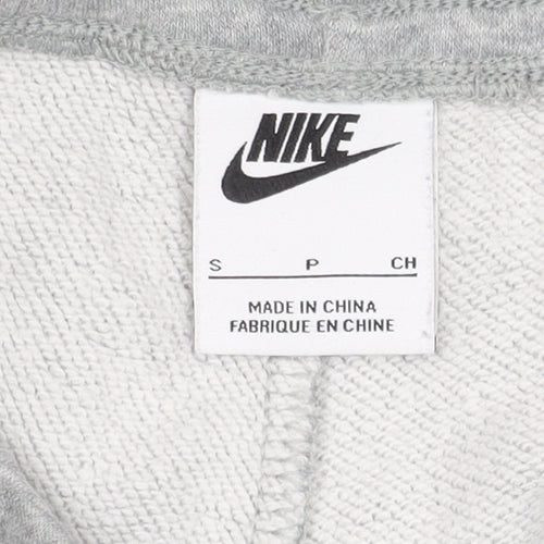 Nike Men's Grey Jogger Trousers, Small, Drawstring, Sporty
