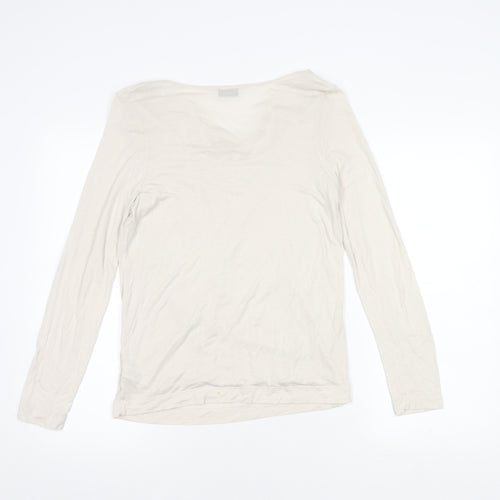 Marks and Spencer Ivory Women's Long Sleeve Top UK 12