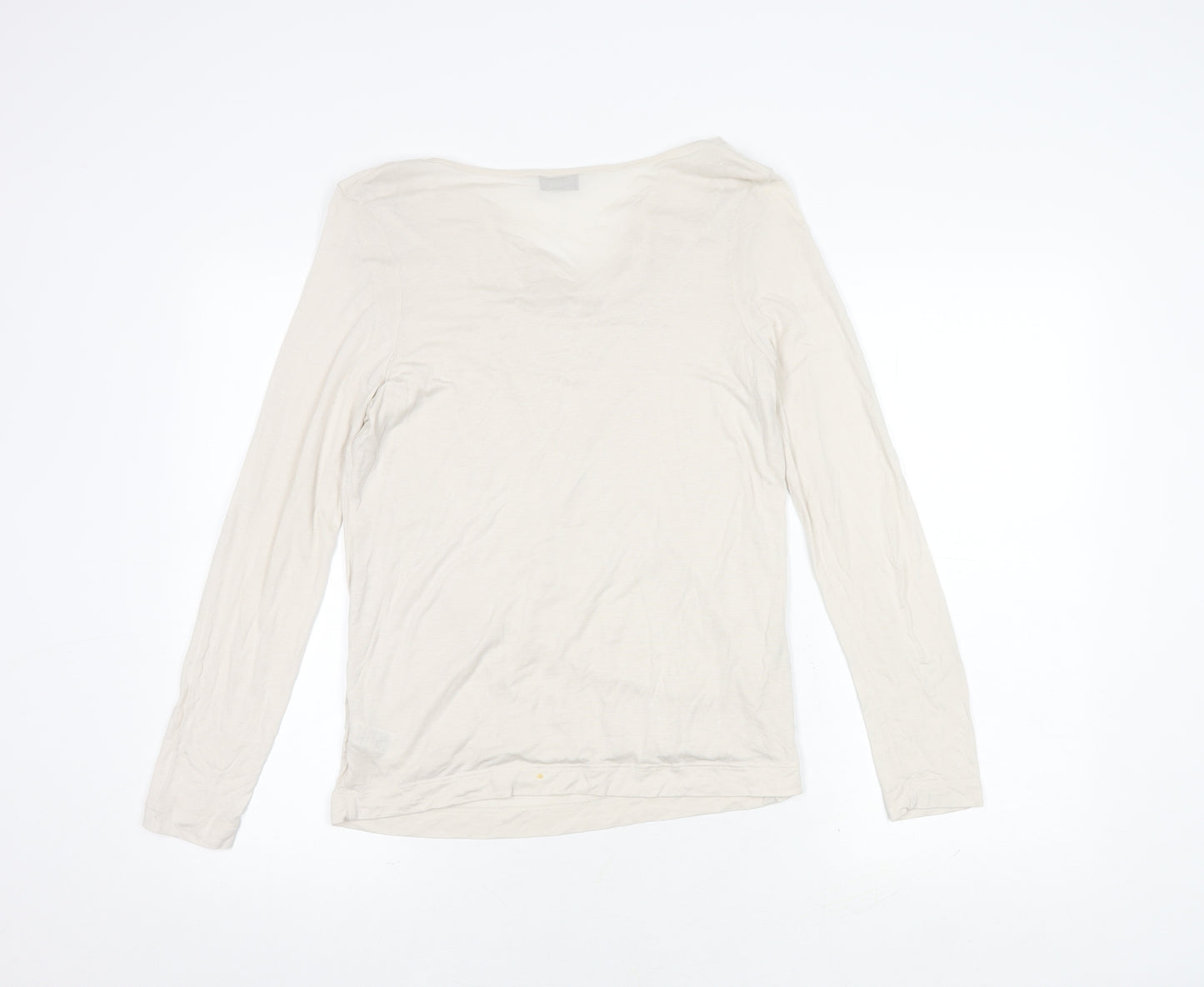 Marks and Spencer Ivory Women's Long Sleeve Top UK 12