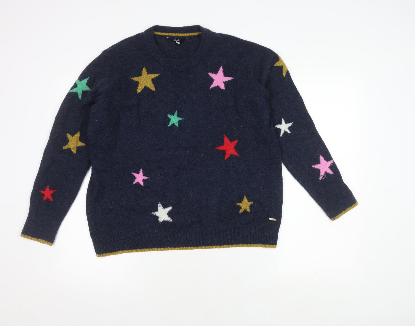 Joules Women's Multicoloured Star Jumper Size 14