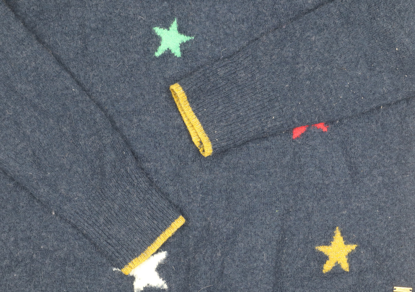 Joules Women's Multicoloured Star Jumper Size 14