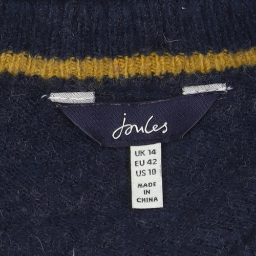 Joules Women's Multicoloured Star Jumper Size 14