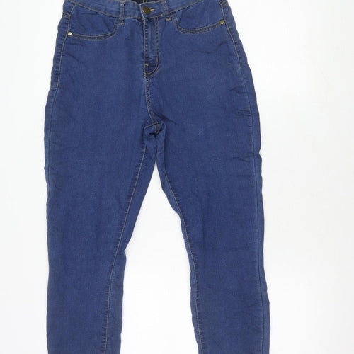 Boohoo Women's Blue Denim Jeans Size 12