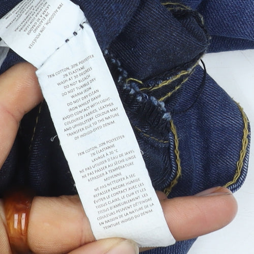 Boohoo Women's Blue Denim Jeans Size 12