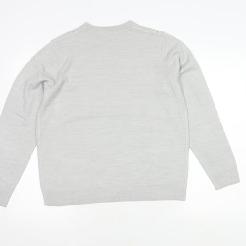 Marks and Spencer Women's Grey Pullover Jumper Size 14