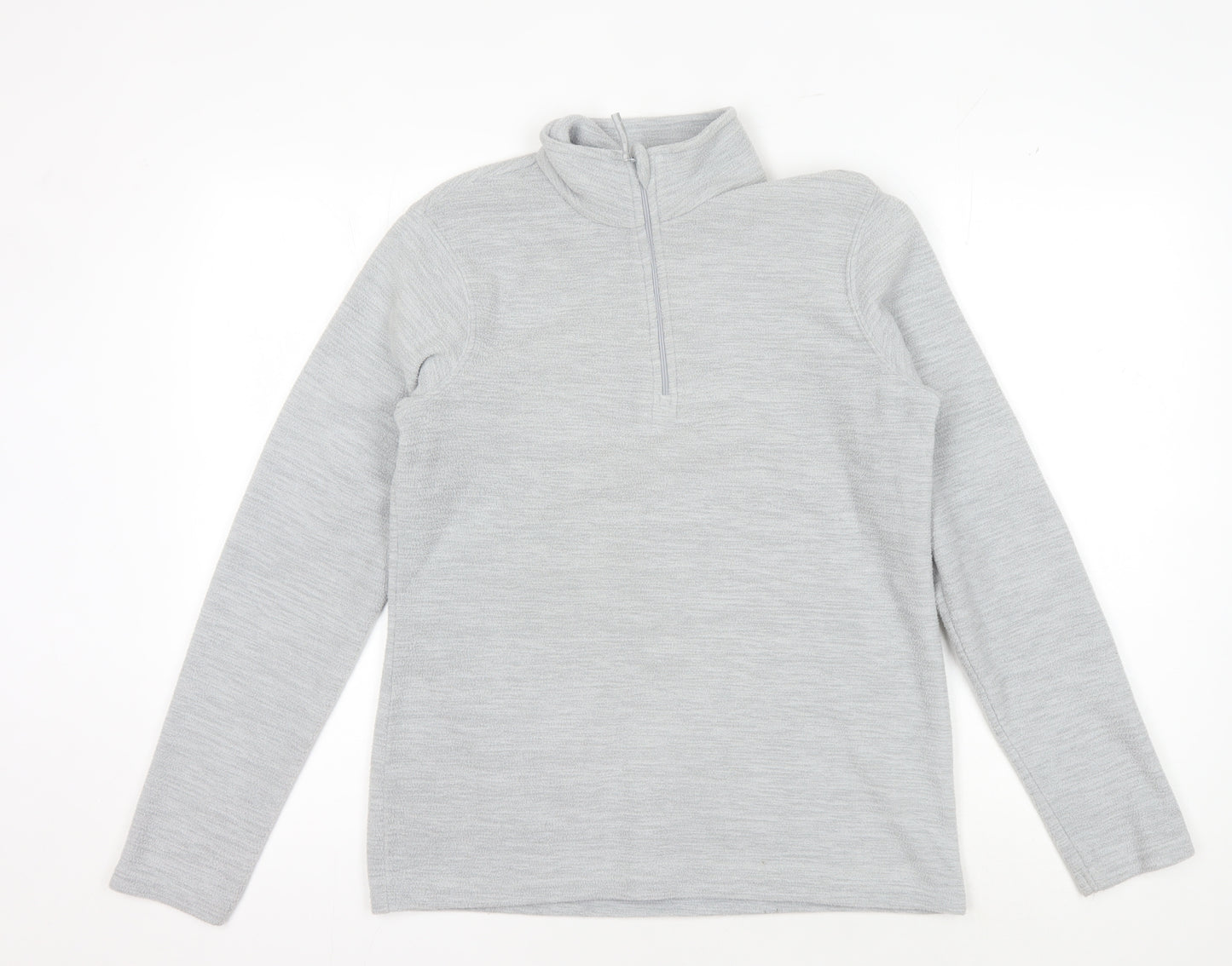 Mountain Warehouse Grey High Neck Women's Sweatshirt Size 10