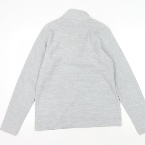 Mountain Warehouse Grey High Neck Women's Sweatshirt Size 10