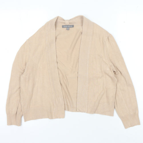 Laura Ashley Women's Beige Cardigan Size 16