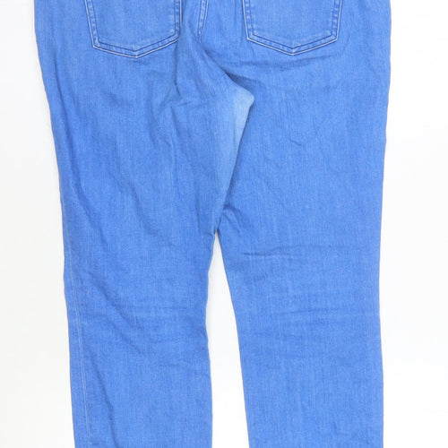 Briken Women's Blue Skinny Jeans Size 10 with Ankle Zip