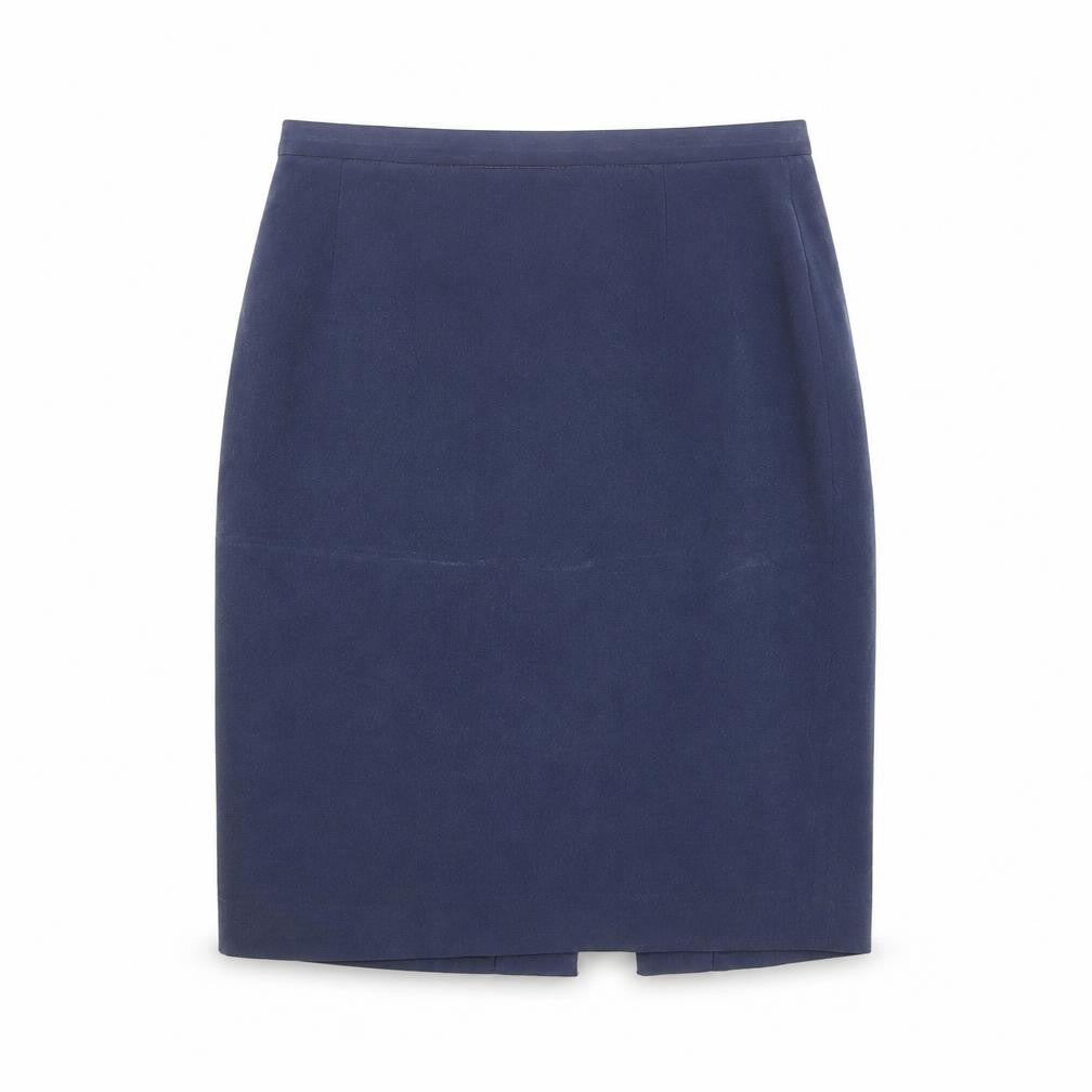Jaeger Women’s Blue Pencil Skirt, Size 12, Knee Length