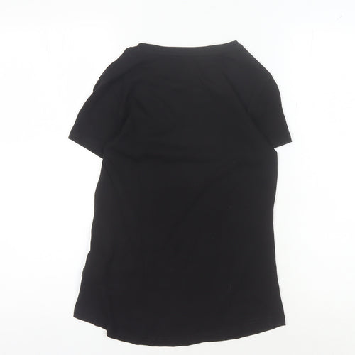 Puma Women's Black 2XS T-Shirt with Logo