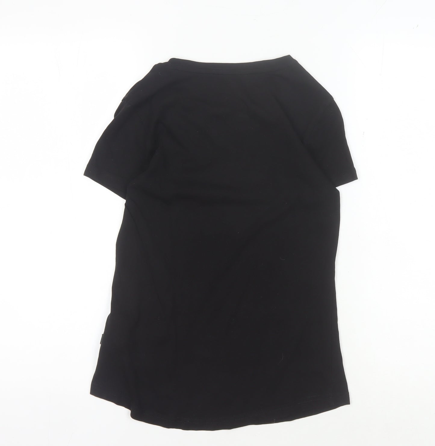 Puma Women's Black 2XS T-Shirt with Logo