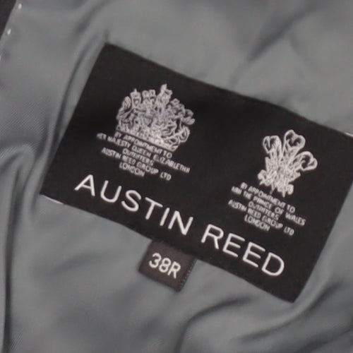 Austin Reed Men's Grey Striped Jacket 38 R Business