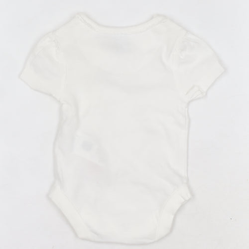 Jasper Conran White Newborn Unisex Babygrow